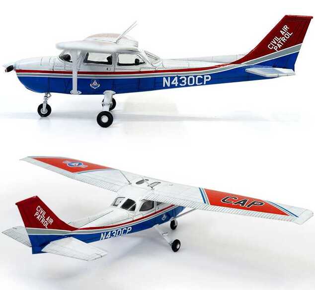 Model Kit repülőgép 12367 - CESSNA 172 SKYHAWK CIVIL AIR PATROL (1:48)
