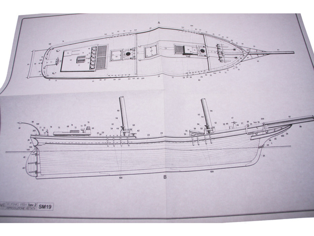COREL Flying Fish 1860 1:50 kit
