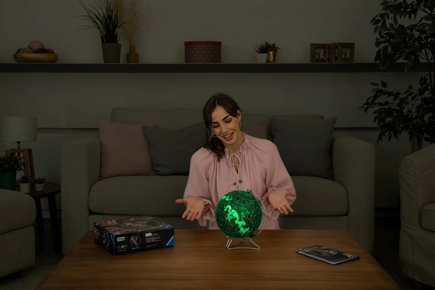 Puzzle-Ball Svietiaci glóbus: Hviezdna obloha