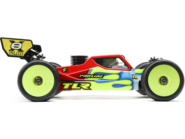 Kit da corsa TLR 8ight-X/E 2.0 Combo Nitro/Buggy elettrico 1:8 4WD