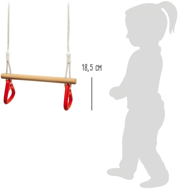 Small Foot Hojdačka s gymnastickými držadlami