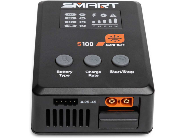 Spektrum Smart Powerstage G2 Car 3S 1300mAh IC2, nabíjač S100, zdroj 65W