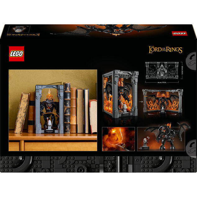 LEGO® Icons 10367 Knižní zarážka: Pán prstenů – Balrog™