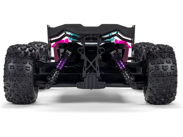 Arrma Mini Kraton 3S DSC BLX 1:16 4WD RTR turkizna/roza