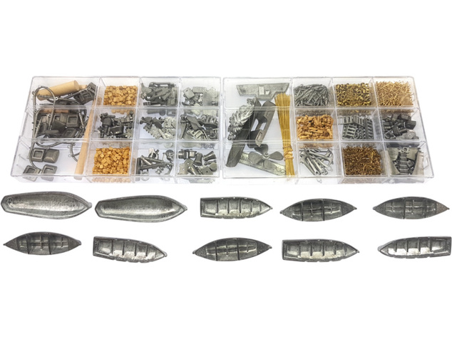 OCCRE Amerigo Vespucci 1:100 + plachty Kit