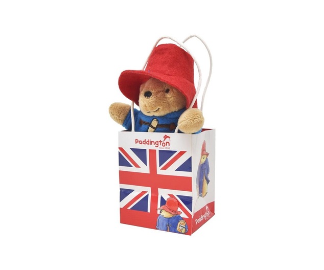 Rainbow Plüss Paddington ajándéktáskában
