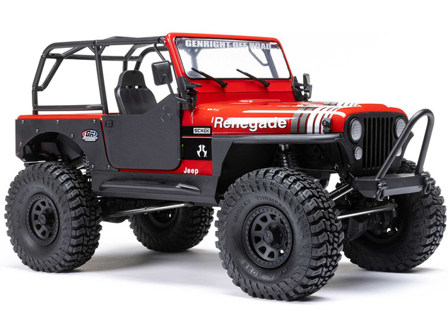 Axial SCX10 III Jeep CJ-7 1:10 4WD RTR červená
