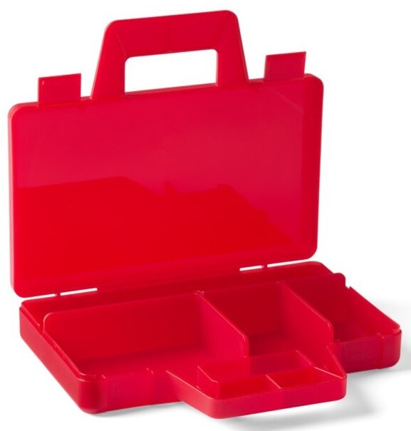 LEGO® úložný box TO-GO - červená