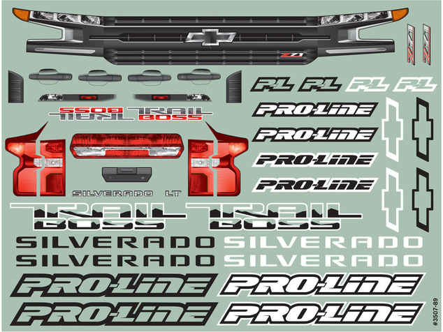 Pro-Line karoséria 1:5 Chevrolet Silverado Z71 2019 Trail Boss (X-Maxx)