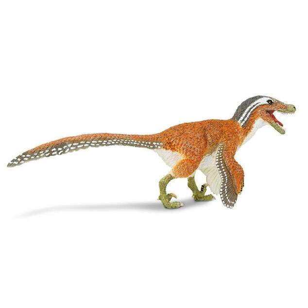 Safari® Gefiederter Velociraptor Dinosaurier