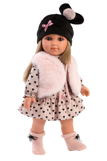 Llorens 535E ELENA - realistická bábika s mäkkým látkovým telom - 35 cm