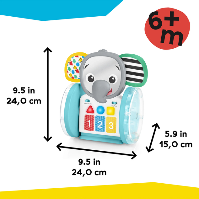 BABY EINSTEIN Giocattolo musicale interattivo Chase &amp; Tap Earl™ 6m+