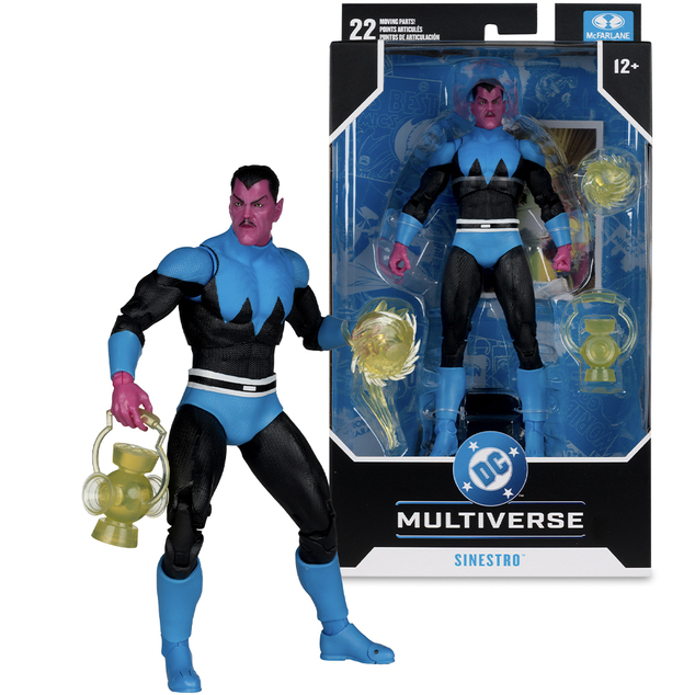 Akcijska figura DC Multiverse Sinestro (klasična uniforma), 18 cm, McFarlane Toys