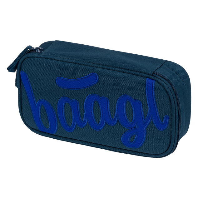 BAAGL SET 3 Core Logo blu: zaino, astuccio, sacchetto GRS