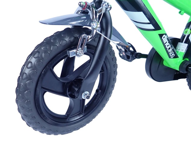 Dino Bikes - Detský bicykel 12" 412UL - zelený 2017