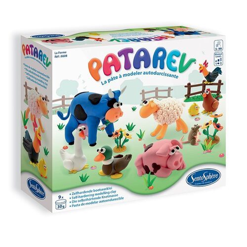 SENTOSPHERE Patarev Set Farmtiere