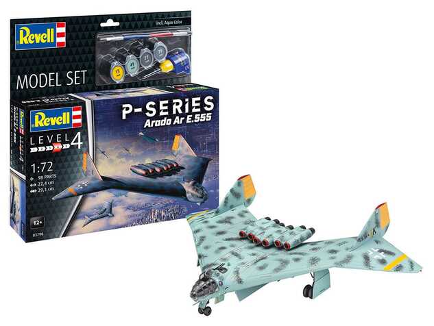 ModelSet letadlo 63790 - Arado Ar E.555 - P-Series (1:72)