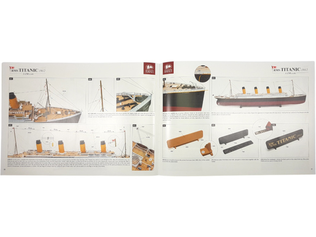 AMATI R.M.S. Titanic 1:250 kit (verzia 2025)