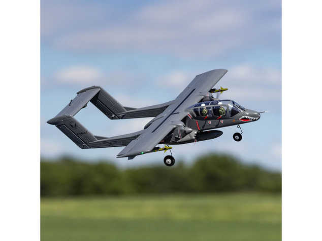 E-flite OV-10 Bronco 0.65m AS3X SAFE Select BNF Basic