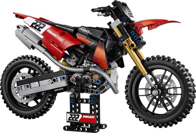 LEGO® Technic 42238 Moto Ducati Desmo450 MX Factory