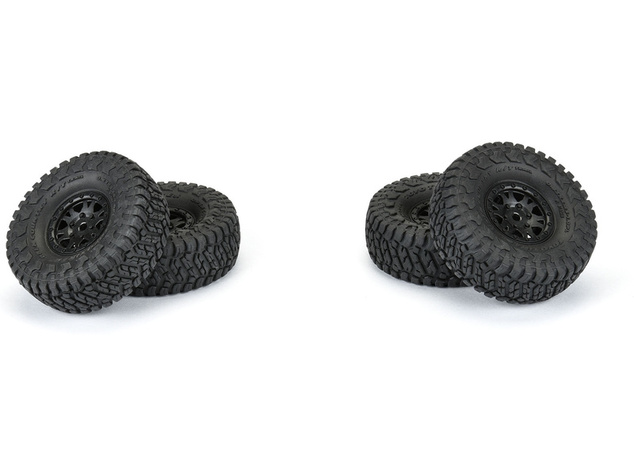 Pro-Line koleso s pneu 1:24 Toyo Open Country 1.0", disk H7 čierny+ (4)