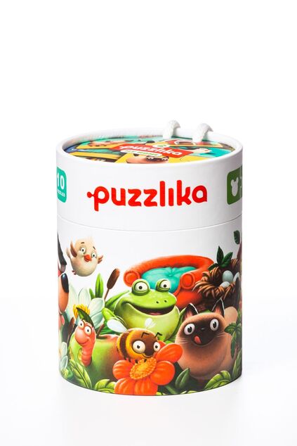Puzzlika 13074 Mein Zuhause - Lernpuzzle mit 20 Teilen