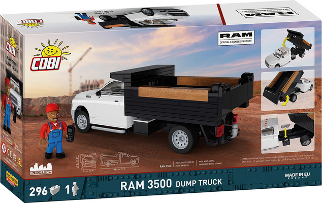 Cobi RAM 3500 Dump Truck, 1:35