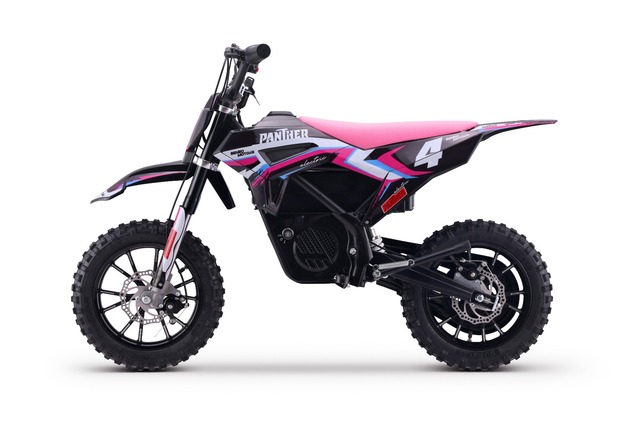 Elektrický Motocross pre deti Beneo Motors Panther ružový - 550W