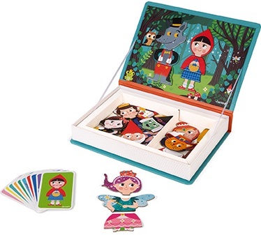 Janod Magnetibook Rozprávky Magnetická kniha pre deti