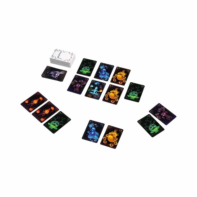 Haba Jeu de cartes familial Molecools à partir de 8 ans