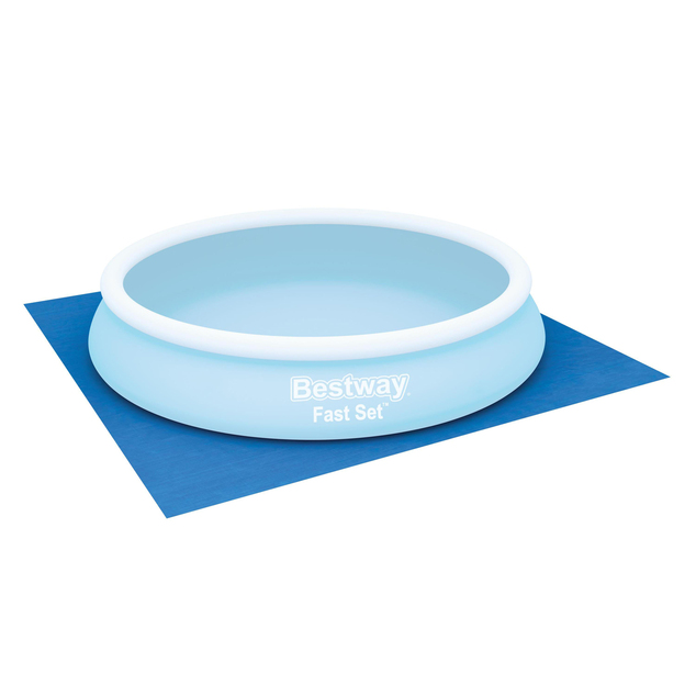 Bestway 58002 Štvorcová podložka Flowclear™ 396 x 396 cm pre nadzemné bazény do O 366 cm