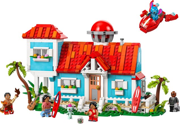 LEGO® Disney 43268 Lilo a Stitch a domček na pláži