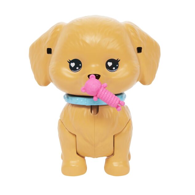 Muñeca Barbie con perrito en patines Rubia