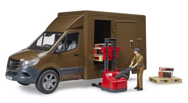 Bruder 2678 Sprinter UPS s vodičom