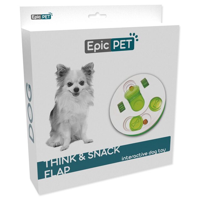 Hračka Epic Pet Think &amp; Snack Flap interaktívna 23cm