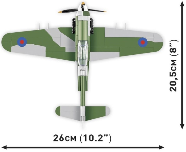 Cobi II WW Hawker Typhoon Mk. IB, 1:48, 188 k