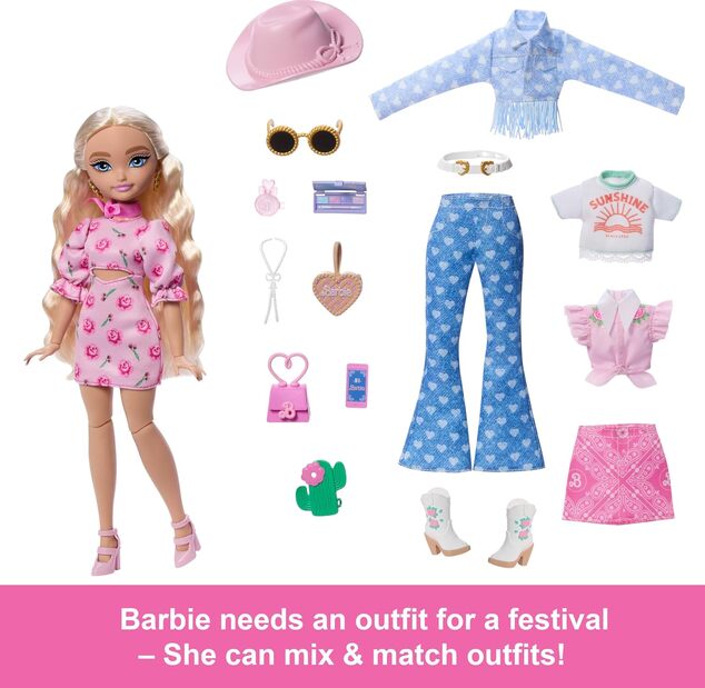 Barbie Traum Besties Festival-Look - Malibu