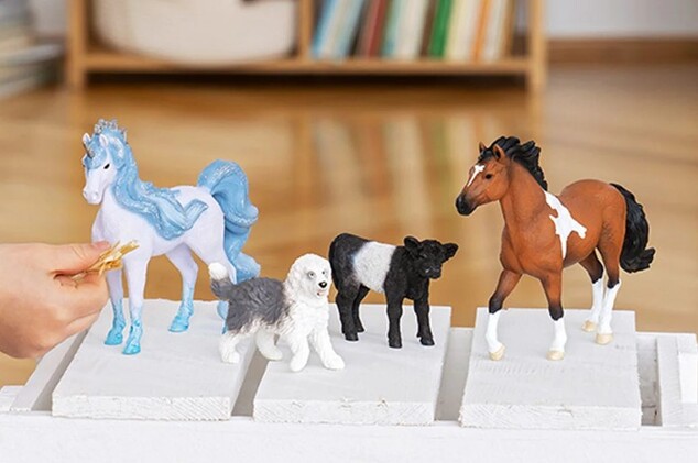 Schleich Gallowayské teľa