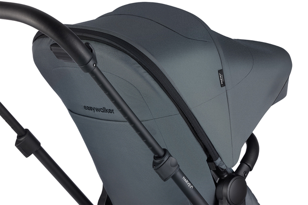 EASYWALKER Kočík kombinovaný Harvey5 Premium 2v1 Mineral Grey LITE RWS