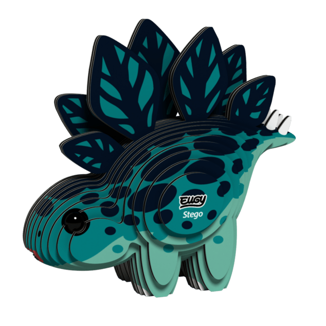 EUGY Stegosaurus 3D kartonová skládačka