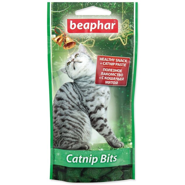 Pochúťka Beaphar Catnip Bits šanta 35g