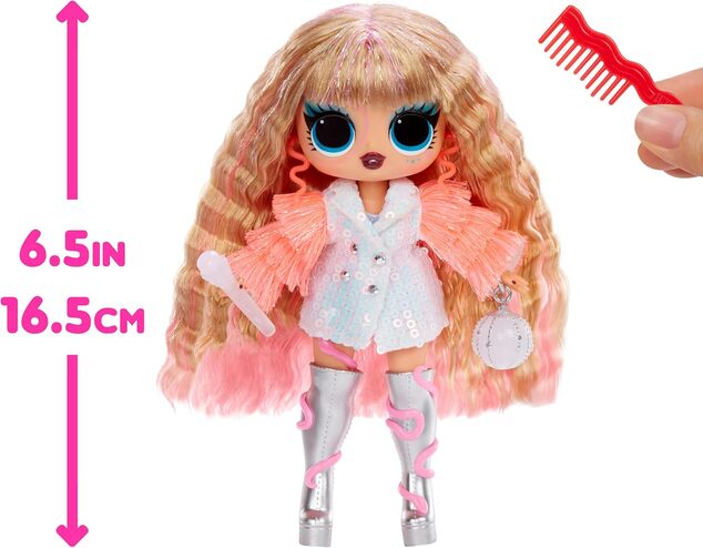 L.O.L. Surprise! Neon Pop Star Tweens bábika - Thea Stars