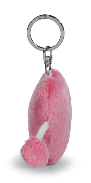 NICI portachiavi Cuoricino Love rosa 8 cm