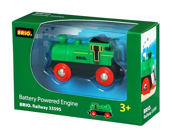 Brio lokomotíva zelená - Elektrická