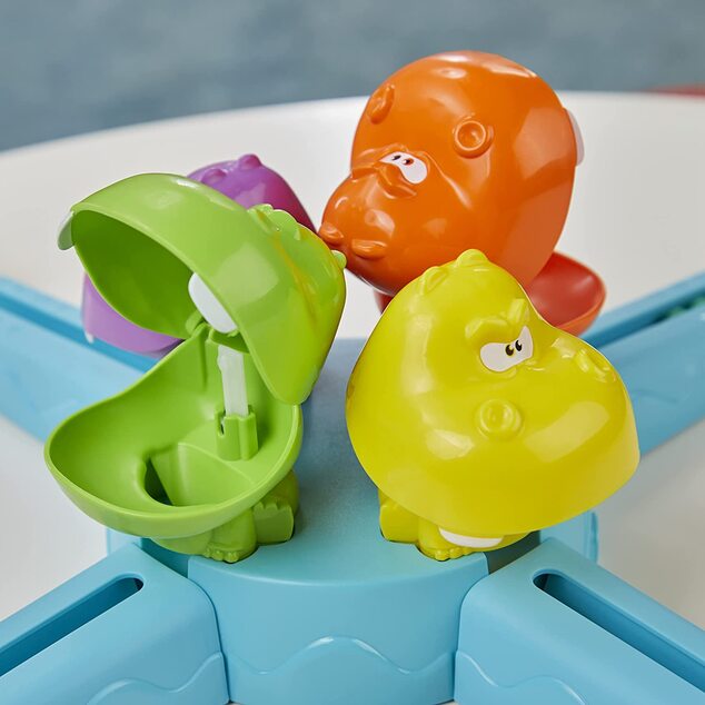 Hasbro Kinderspiel Hungrige Flusspferde - Trägerraketen E9707