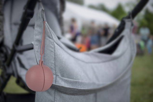 Silikónový kryt cumlíka uzatvárateľný, Old Pink