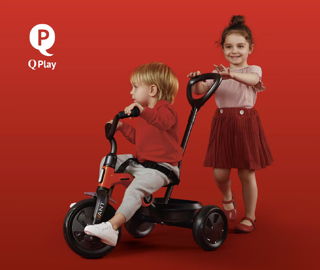 QPLAY Trojkolka Ant plus Rose