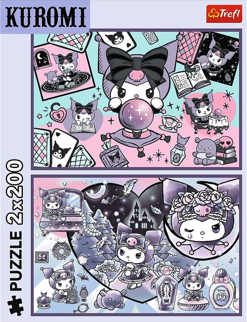Trefl Puzzle 2x200 Neplechy s Kuromi / Hello Kitty