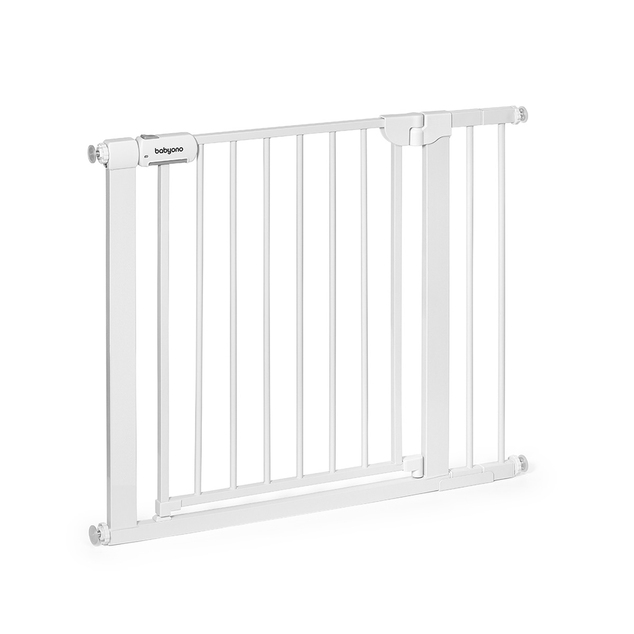 BABYONO Bezpečnostná zábrana na schody a dvere 75–96 cm, detská aj pre psov, bez vŕtania