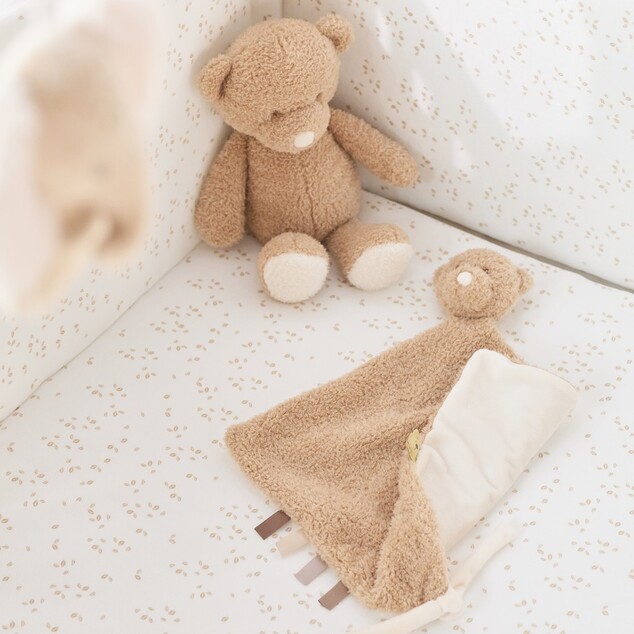 NATTOU Maznáčik plyšový maxi Teddy medvedík 28 x 28 cm